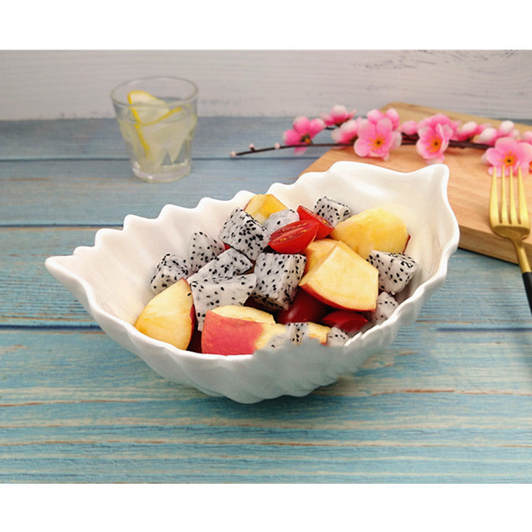 Pure White Household Ceramics Bowl
