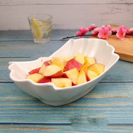 Pure White Household Ceramics Bowl